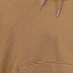 Vorschaubild 4 von Kapuzenpullover Damen Beige Gr. 40/L Baumwolle Uni Sportlich Logo