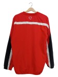 Vorschaubild 2 von Sportshirt Herren Rot Gr. 52/L Polyester Uni Sportlich Langarm Logo