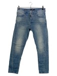 Vorschaubild 1 von Ripped Jeans Herren Gr. W32/48/M Blau Baumwolle Uni Streetwear Freizeit