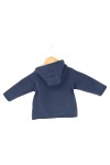 Vorschaubild 2 von Kinder Fleecejacke Gr. 68 Blau mit Kapuze Outdoor