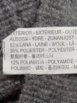 Vorschaubild 4 von Zara Basic Wintermäntel hellgrau Größe 36