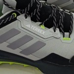 Vorschaubild 4 von Outdoorschuhe Herren Gr. 46 Grau Synthetik Schnürung Terrex Uni Logo