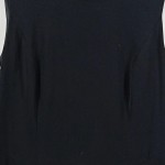 Vorschaubild 2 von Etuikleid Damen Gr. 42/XL Schwarz Polyester Uni Klassisch Business
