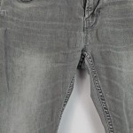 Vorschaubild 4 von Jeans Straight Leg Herren Gr. W33/50/M Grau Baumwolle Uni Casual Logo