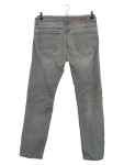 Vorschaubild 2 von Jeans Straight Leg Herren Gr. W33/50/M Grau Baumwolle Uni Casual Logo