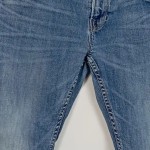 Vorschaubild 4 von Jeans Straight Leg Herren Blau Gr. W33/50/M Baumwolle Uni Casual Logo