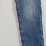 Vorschaubild 5 von Jeans Straight Leg Herren Blau Gr. W33/50/M Baumwolle Uni Casual Logo