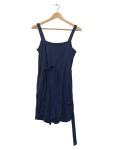 Vorschaubild 2 von Sommerkleid Damen Blau Gr. 40/L Viskose Casual Freizeit Frühjahr/Sommer