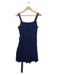 Vorschaubild 1 von Sommerkleid Damen Blau Gr. 40/L Viskose Casual Freizeit Frühjahr/Sommer