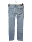 Vorschaubild 2 von Ripped Jeans Damen Gr. W27/36/S Blau Baumwolle Uni Casual Schmal L31