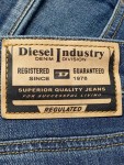 Vorschaubild 3 von Diesel Industry Straight-Leg Jeans blau Größe 34