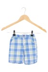 Vorschaubild 1 von BABY Kinder Shorts Gr. 98 Kariert Mehrfarbig Blau Grün Casual Preppy