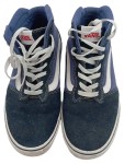 Vorschaubild 2 von High-Top Sneaker Herren Gr. 42 Blau Wildleder Schnürung Streetwear Freizeit