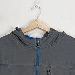 Vorschaubild 4 von Softshelljacke Herren Grau Gr. 52/L Polyester Strukturmuster Sportlich
