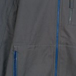 Vorschaubild 5 von Softshelljacke Herren Grau Gr. 52/L Polyester Strukturmuster Sportlich