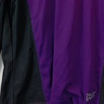 Vorschaubild 5 von Sportshirt Damen Gr. 46/3XL Lila Polyester Uni Sportlich Langarm