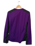 Vorschaubild 2 von Sportshirt Damen Gr. 46/3XL Lila Polyester Uni Sportlich Langarm