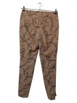Vorschaubild 2 von Stoffhose Damen Beige Gr. W30/38/M Polyester Grafisch Elegant Business