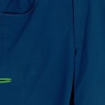 Vorschaubild 4 von Shorts Herren Blau Gr. W31/48/M Polyester Uni Outdoor Reißverschluss