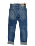 Vorschaubild 2 von Ripped Jeans Damen Blau Gr. W25/34/XS Baumwolle Uni Casual Gerade Knopf L28