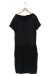 Vorschaubild 1 von Damen Festliches Kleid Schwarz Gr. 36/S Elegant Spitze Modal