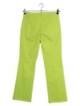 Vorschaubild 2 von Stoffhose Damen Grün Gr. W27/34/XS Baumwolle Uni Farbenfroh Freizeit L29