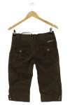 Vorschaubild 2 von Damen Cargohose W27/36/S Grün Khaki Vintage Urban Baumwolle
