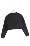 Vorschaubild 2 von Damen Sweatshirt 32/XXS Schwarz Cropped Logo Urban