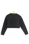 Vorschaubild 1 von Damen Sweatshirt 32/XXS Schwarz Cropped Logo Urban