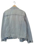 Vorschaubild 2 von Jeansjacke Herren Gr. 52/L Blau Baumwolle Uni Casual Langarm