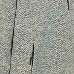 Vorschaubild 5 von Fleecejacke Damen Gr. 40/L Grau Polyester Fischgrätenmuster Langarm
