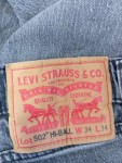 Vorschaubild 3 von Tapered Jeans Herren Gr. W34/50/M Grau Baumwolle Uni Casual Freizeit Logo
