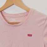 Vorschaubild 4 von T-Shirt Damen Rosa Gr. 34/XS Uni Basic Kurzarm Casual Logo