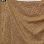 Vorschaubild 4 von Bleistiftrock Damen Braun Gr. 38/M Polyester Lochmuster Modern Casual