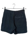Vorschaubild 2 von Sportshorts Damen Gr. 34/XS Schwarz Baumwolle Uni Sportlich Logo 33 cm