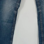 Vorschaubild 4 von Jeans Regular Fit Kinder Blau Gr. 146 Baumwolle Uni Casual Freizeit Logo