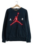 Vorschaubild 1 von Sweatshirt Herren Schwarz Gr. 48/M Baumwolle Logo-Print Streetwear