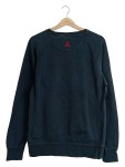 Vorschaubild 2 von Sweatshirt Herren Schwarz Gr. 48/M Baumwolle Logo-Print Streetwear
