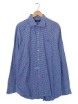 Vorschaubild 1 von Freizeithemd Herren Blau Gr. 44/XL Baumwolle Kariert Casual