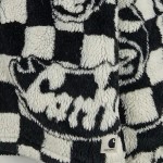 Vorschaubild 4 von Fleecejacke Damen Gr. 40/L Mehrfarbig Polyester Kariert Streetwear Logo