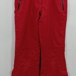 Vorschaubild 5 von Skihose Damen Gr. W28/36/S Rot Polyester Uni Sportlich Reißverschluss