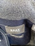 Vorschaubild 3 von Strickjacke Herren Blau Gr. 52/L Wolle Meliert Klassisch Langarm Casual