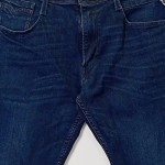Vorschaubild 4 von Jeans Straight Leg Herren Gr. W31/48/M Blau Baumwolle Uni Casual Logo L32