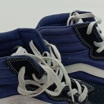 Vorschaubild 4 von High-Top Sneaker Herren Gr. 42 Blau Wildleder Schnürung Streetwear Freizeit