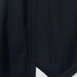 Vorschaubild 4 von Poncho Damen Schwarz Gr. UNI Baumwolle Casual Ärmellos Freizeit Cape