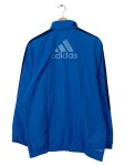 Vorschaubild 2 von Trainingsjacke Herren Blau Gr. 52/L Polyester Streifen Sportlich Langarm