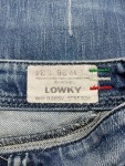 Vorschaubild 3 von Jeans Straight Leg Damen Gr. W26/34/XS Blau Baumwolle Uni Casual Freizeit