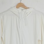 Vorschaubild 4 von Trainingsjacke Damen Gr. 40/L Weiß Polyester Sportlich Langarm Kapuze