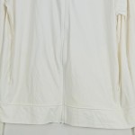Vorschaubild 5 von Trainingsjacke Damen Gr. 40/L Weiß Polyester Sportlich Langarm Kapuze