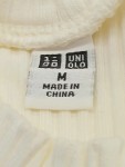 Vorschaubild 3 von Uniqlo Langarm-Blusen weiß Größe 38